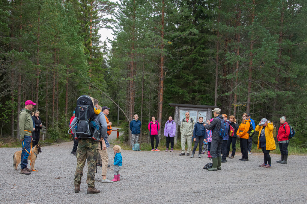 Kuva Riuttaskorven retkeltä