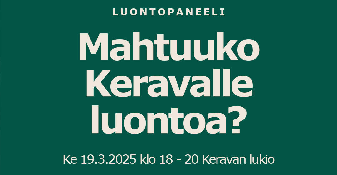 Luontopaneelin some-kuva, kapea