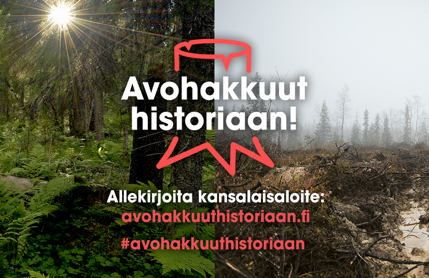 Avohakkuut historiaan