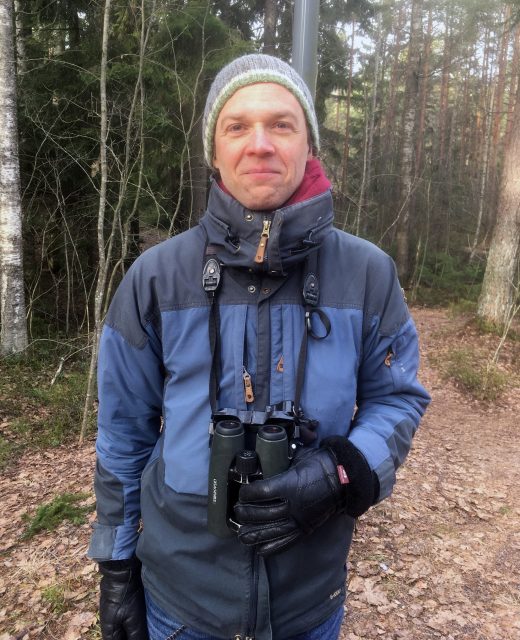 Aleksi Lehikoinen työskentelee Luonnontieteellisessä keskusmuseossa.