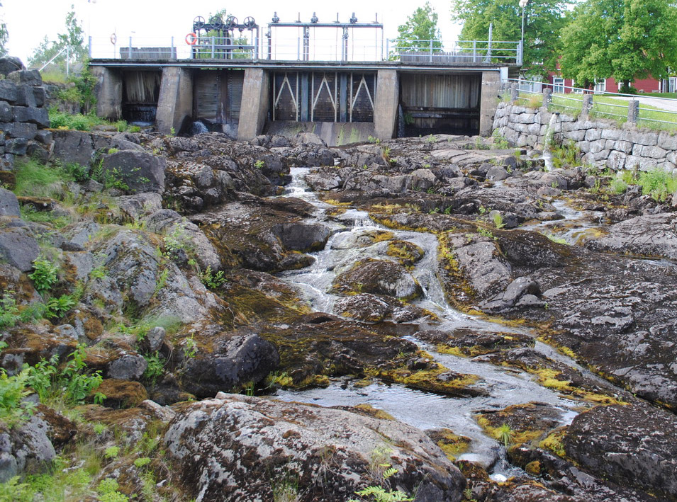 Jämsanjoki, Patalankosken kuivauoma.